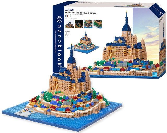 Nanoblock Mont Saint Michel Deluxe Edition NB-059 Kawada | eBay