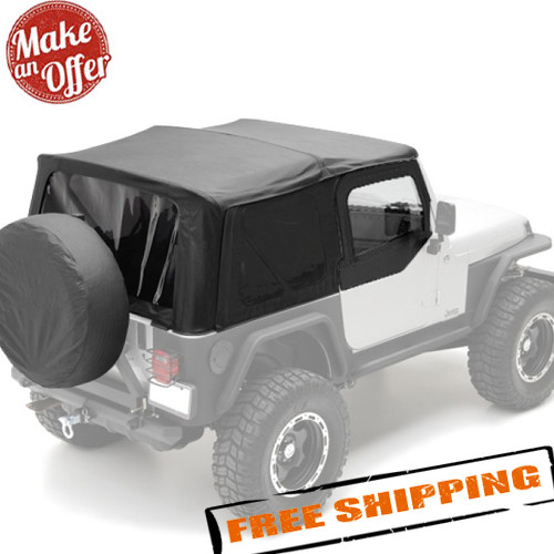 Smittybilt 9970235 Replacement Soft Top for 19972006 Jeep Wrangler TJ