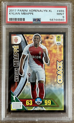 2017 Panini WCCF Mbappe ムバッペ RC PSA9 2017 Panini WCCF Mbappe ムバッペ RC PSA9 2017 Panini WCCF