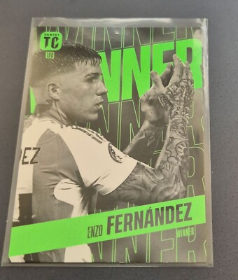 ENZO FERNANDEZ, WINNER, #190, PANINI TOP CLASS 2025