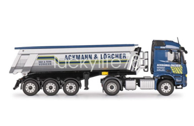 Conrad 1/50 Model MERCEDES BENZ Tipper Trailer Arocs StreamSpace toys