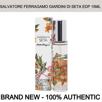 NEW Salvatore Ferragamo Giardini di Seta Unisex Eau de Parfum Spray 15ml