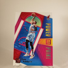 2020-21 Donruss Power In The Paint Bam Adebayo Miami Heat #3