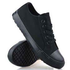 Boys Girls Kids Casual Lace Up Canvas School Sports Gym Fit Trainers Shoes Size