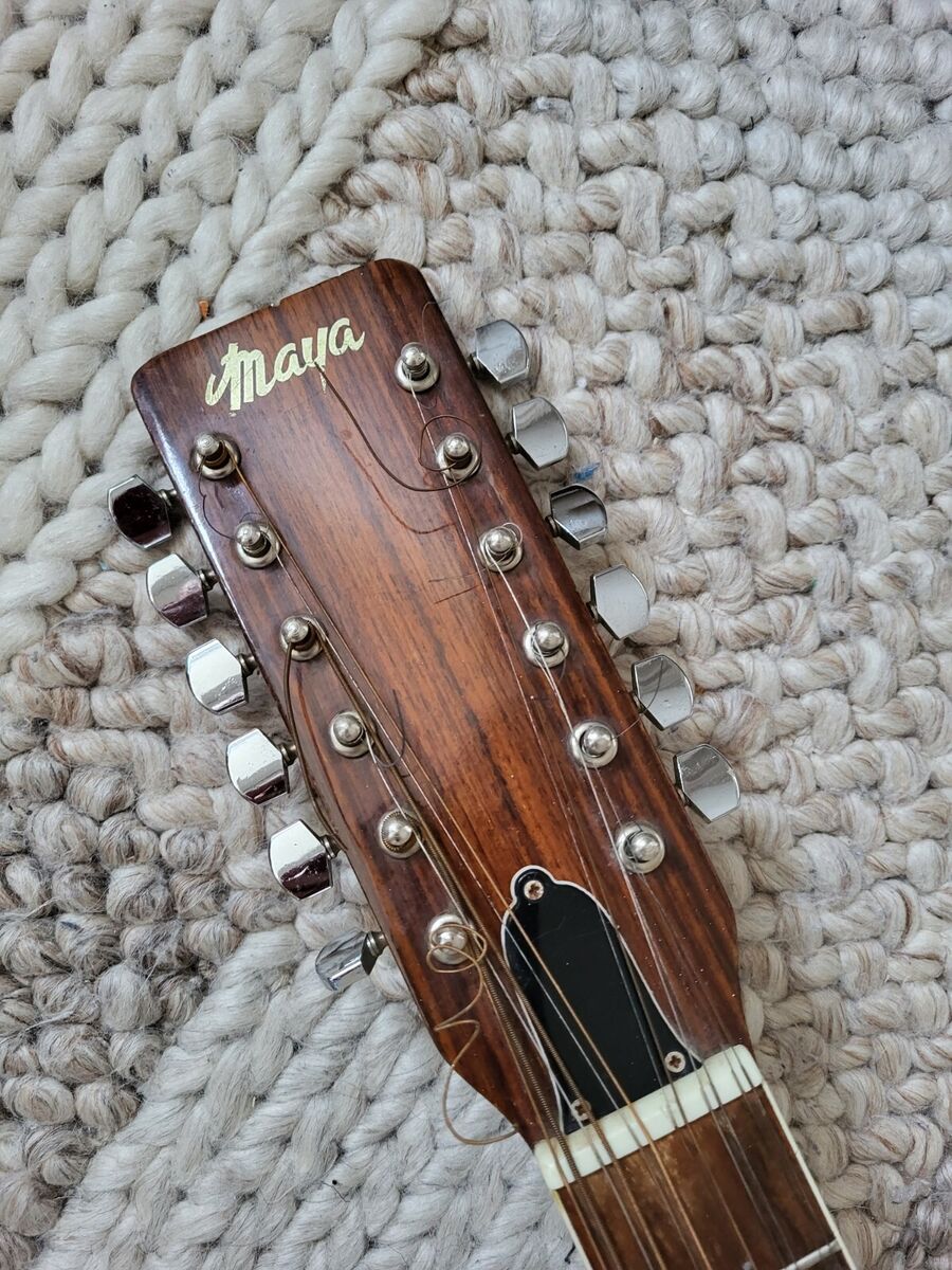 Alte Gitarre Guitar Maya 12 Saiten Made in Japan | eBay Alte Gitarre Guitar Maya 12 Saiten Made in Japan | eBay