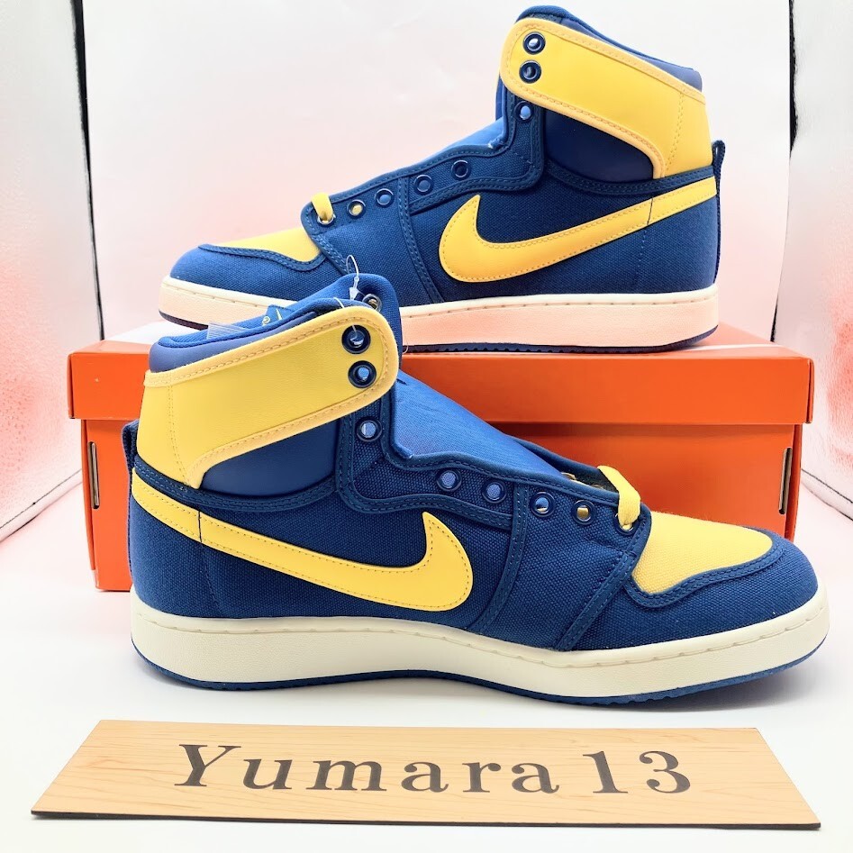 Nike Air Jordan 1 AJKO Laney True Blue Gold DO5047-407 Men's