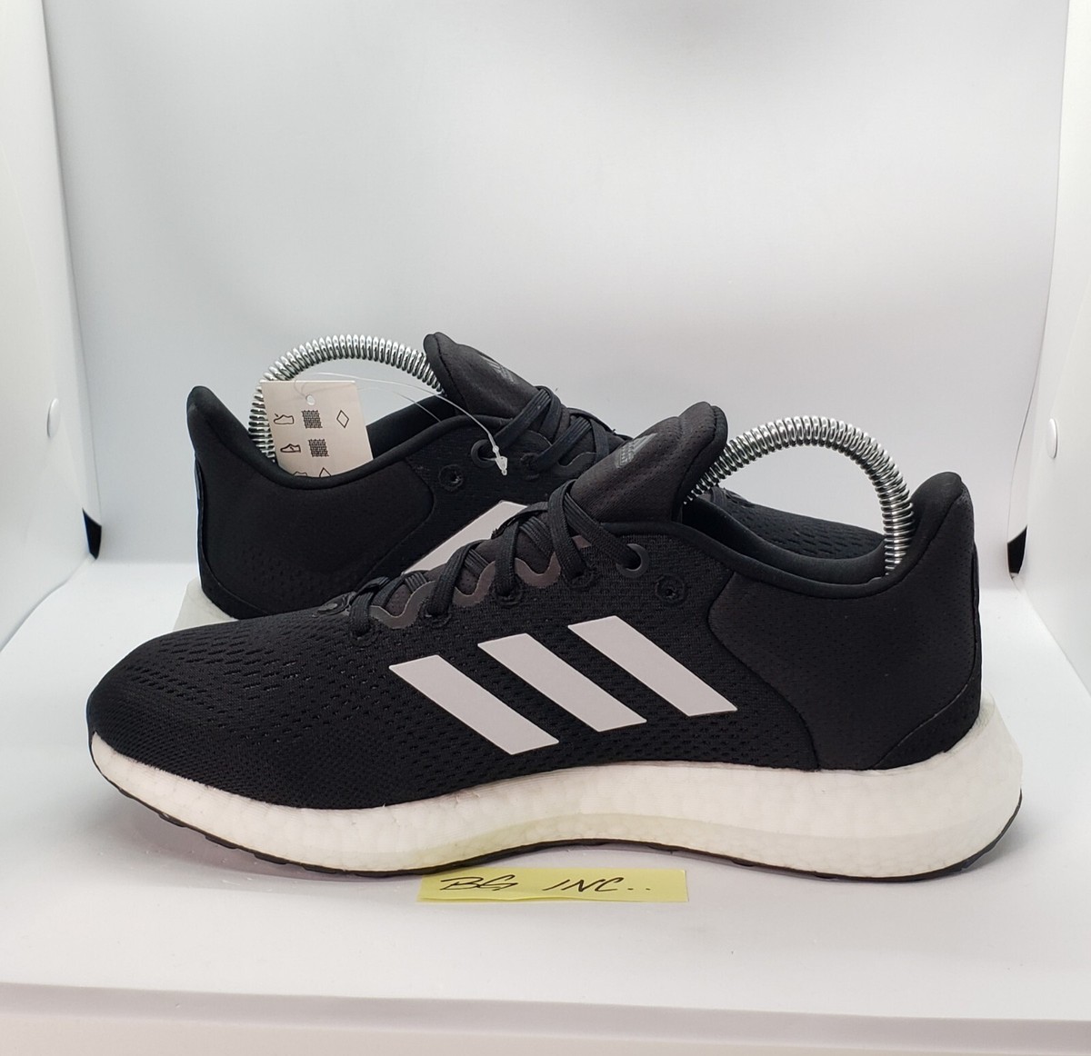 Adidas PureBoost 21 Running Shoes Mens Size Black White GW4832