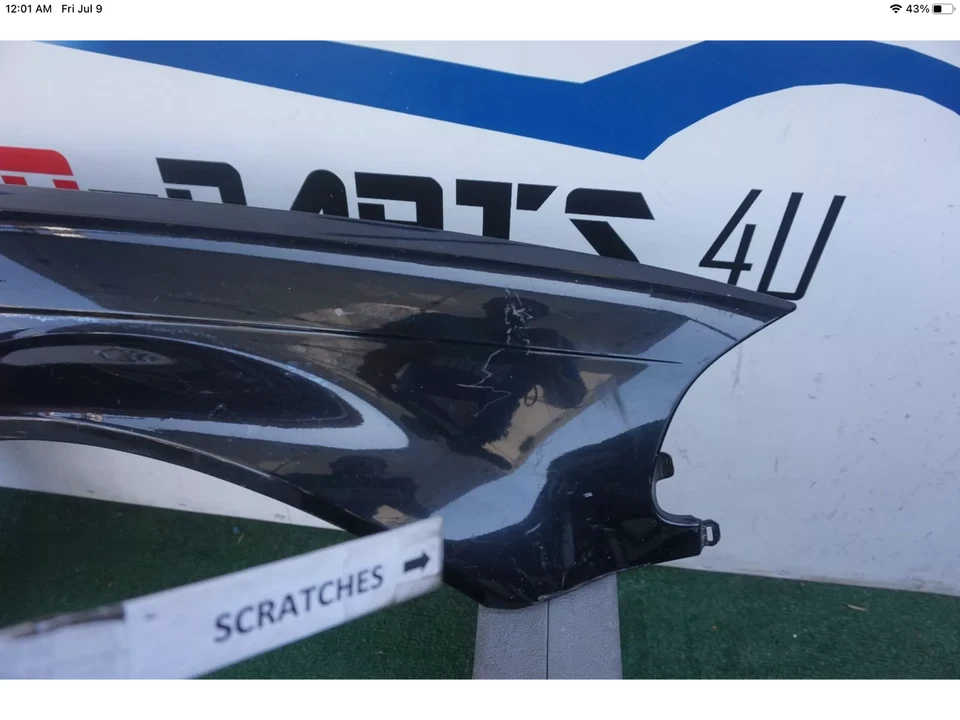 BMW Serie 3 2000 2003 cupé convertible 320i 325ci 330ci guardabarros delantero derecho OEM Foto 2 de 4