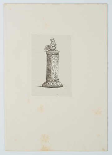 M. SCHWIND (1804-1871), Fuchs und tanzende Hasen, Radierung Romantik Tiere - Bild 2 von 5