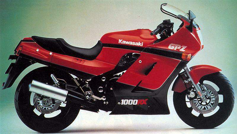 KAWASAKI GPZ1000 RX ZXT00A 1986 CLUTCH STAINLESS BRAIDED BRAKE KIT
