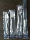 Wallace Rose Point NEW 4-pc regular place setting in individual sealed sleeves.