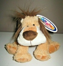 MARY MEYER JUNGLE JIMS Floppy Lion Plush Bean Animal 6 Inches with Attached Tag