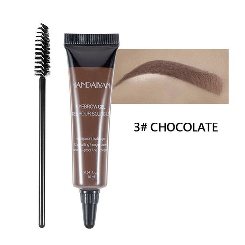 Eye Brow Tattoo Tint Dye Gel Eyebrow Cream With Brush Waterproof Long Lasting AU - Picture 14 of 20