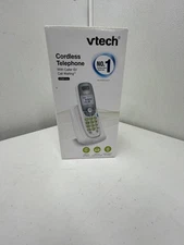 VTech CS6114 DECT 6.0 Cordless Phone with Caller ID/Call Waiting, White/Grey