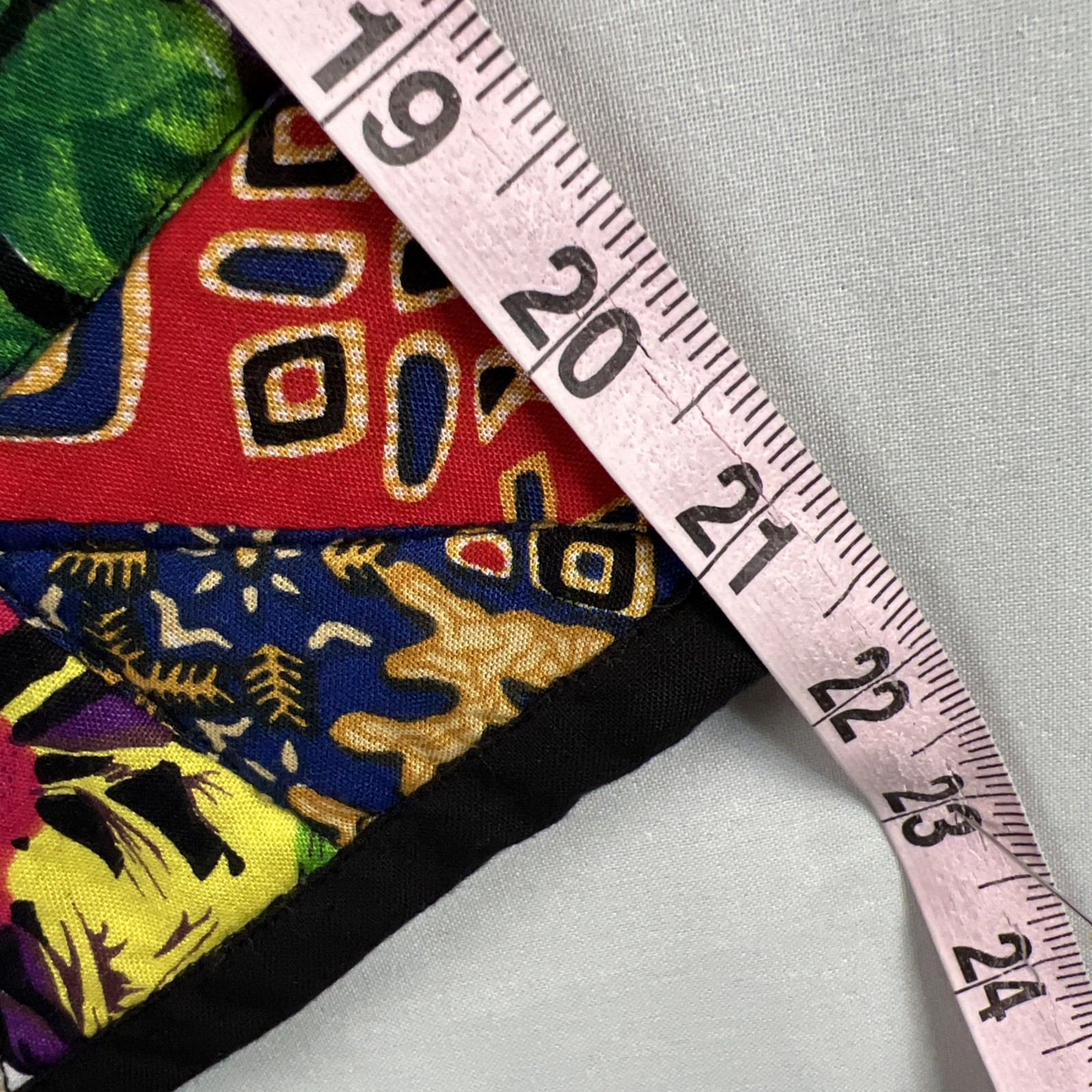 Patchwork Jacket Colorful Abstract Art Statement … - image 11