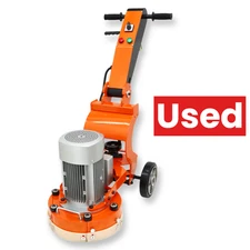 Used! 220V 280MM Concrete Floor Grinder Floor Trimming Machine Foldable Arm