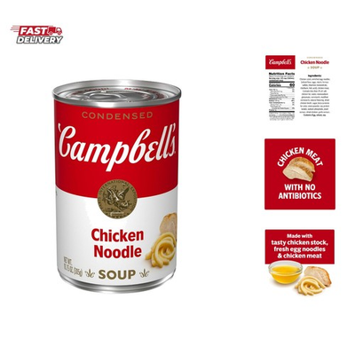 #ad Condensed Chicken Noodle Soup 10.75 oz Can $1.99