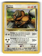 1995 tauros pokemon card value 57/83 RARE flip a coin Tauros #47 Prices | Pokemon