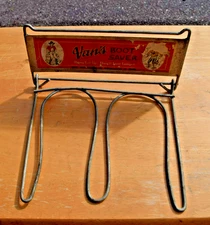 Vintage Van's Boot Saver Metal Drying Rack Wall Hanger Tilburg Co Minneapolis