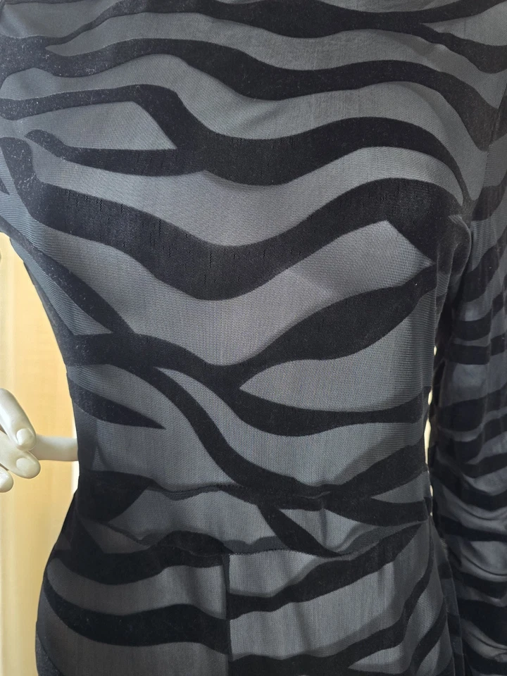 Womens Sexys Zebra Straped Jumpsuit Size XL - Image 4 of 4