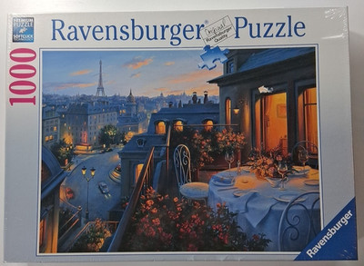 Ravensburger Paris Balcony 1000 Piece Puzzle -New Sealed  27'' X 20'' Made/Germany