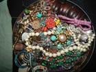 Junk Drawer Lot 2lbs Broken Vintage-Now Jewelry for Crafts Repairs — photo 1