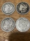 Morgan Lot (4) 90% Silver, Under Melt!