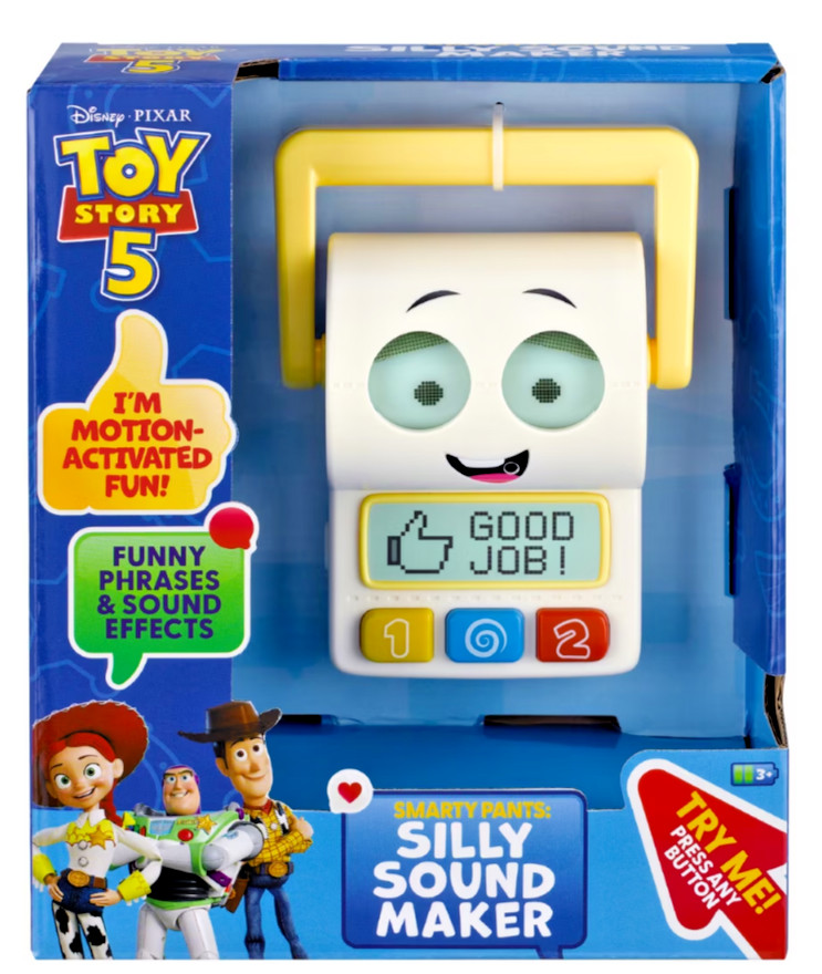 2026 Disney Toy Story 5 SMARTY PANTS Silly Sound Maker 6" Figure **READ**