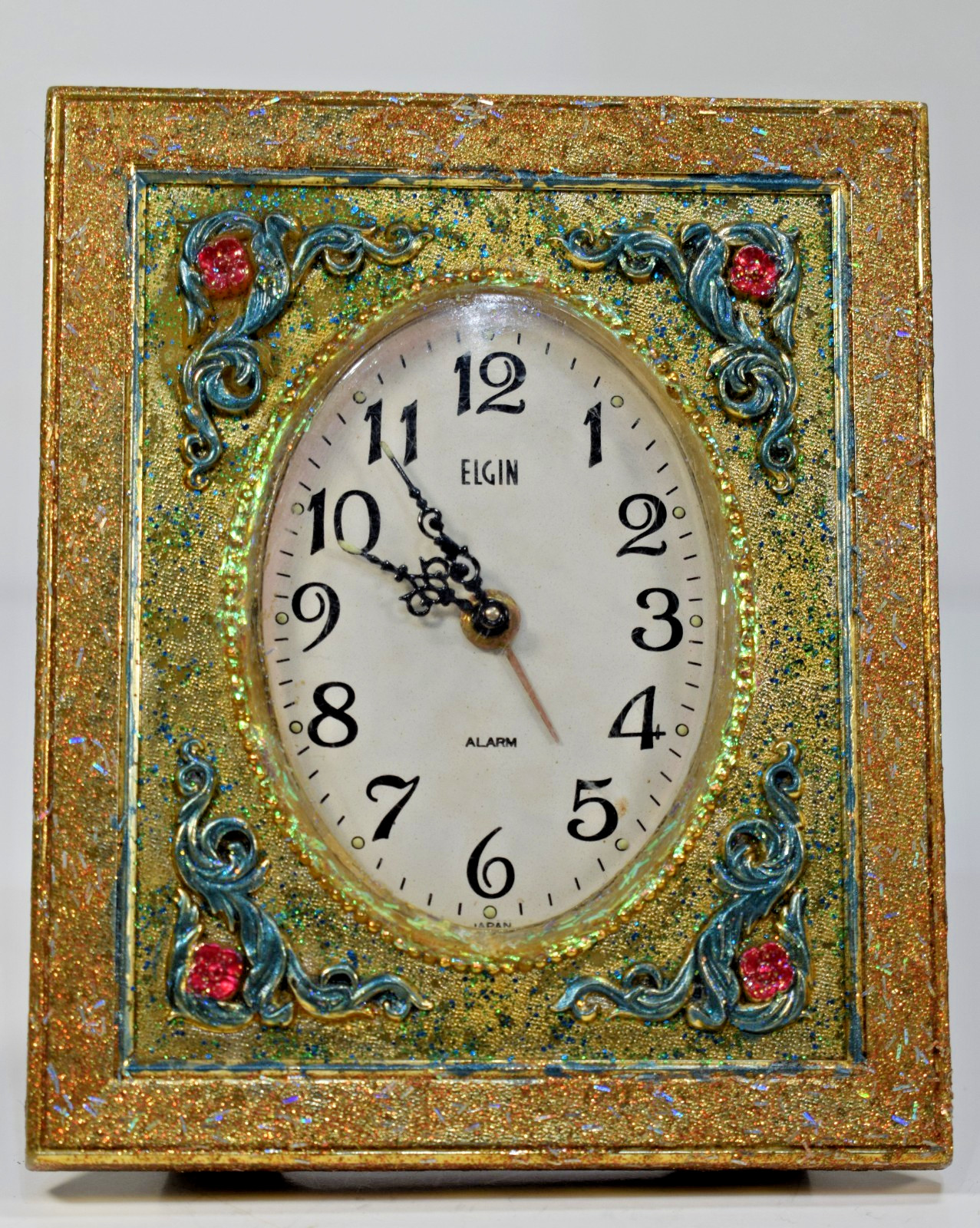 Vintage Elgin Alarm Clock - Working