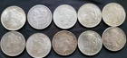 Peace dollar lot. Silver Morgan Dollar grades and date Nice Lot 10 total📸