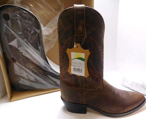 7.5 Smoky Mountain Women's Cowboy Boots. Cowgirl Free Shipping