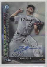 2017 Bowman Chrome Scouts Top 100 39/50 Lucas Giolito #BTP-5 Auto 0ws