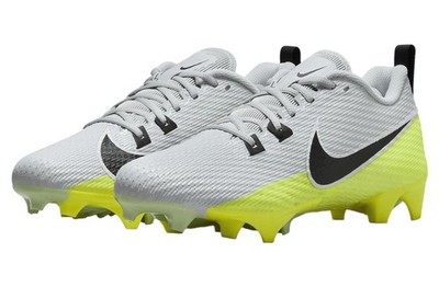 Nike Vapor Edge Speed 360 2 Pure Platinum Black Volt Cleats DA5455-004 Size 12 Nike Vapor Edge Speed 360 2 Pure Platinum Black Volt DA5455  main image 3