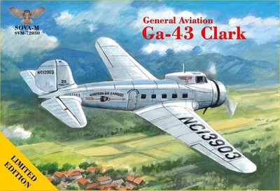 72030  Sova Model Ga-43 Clark (USA)  Kit 1/72