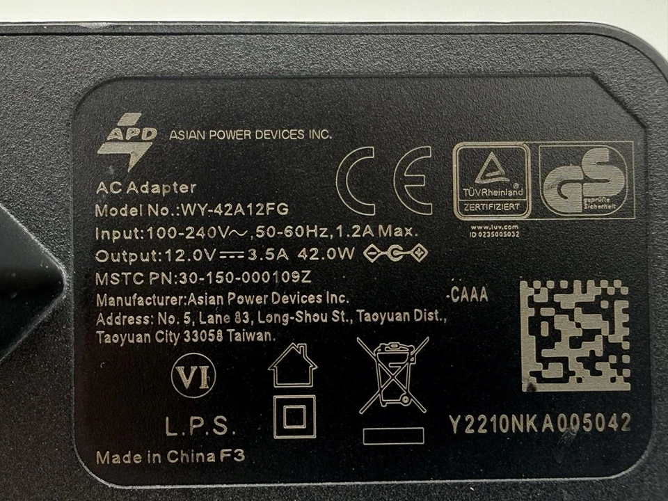 Netzteil Steckernetzteil 12V 3,5A für AVM Fritz!Box 7590AX, Speedport, HomeBox - Bild 2 von 4