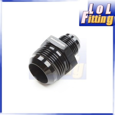 US SHIP AN16 To AN10 10AN Male Straight Fuel Oil Reducer Fitting Adapter Black