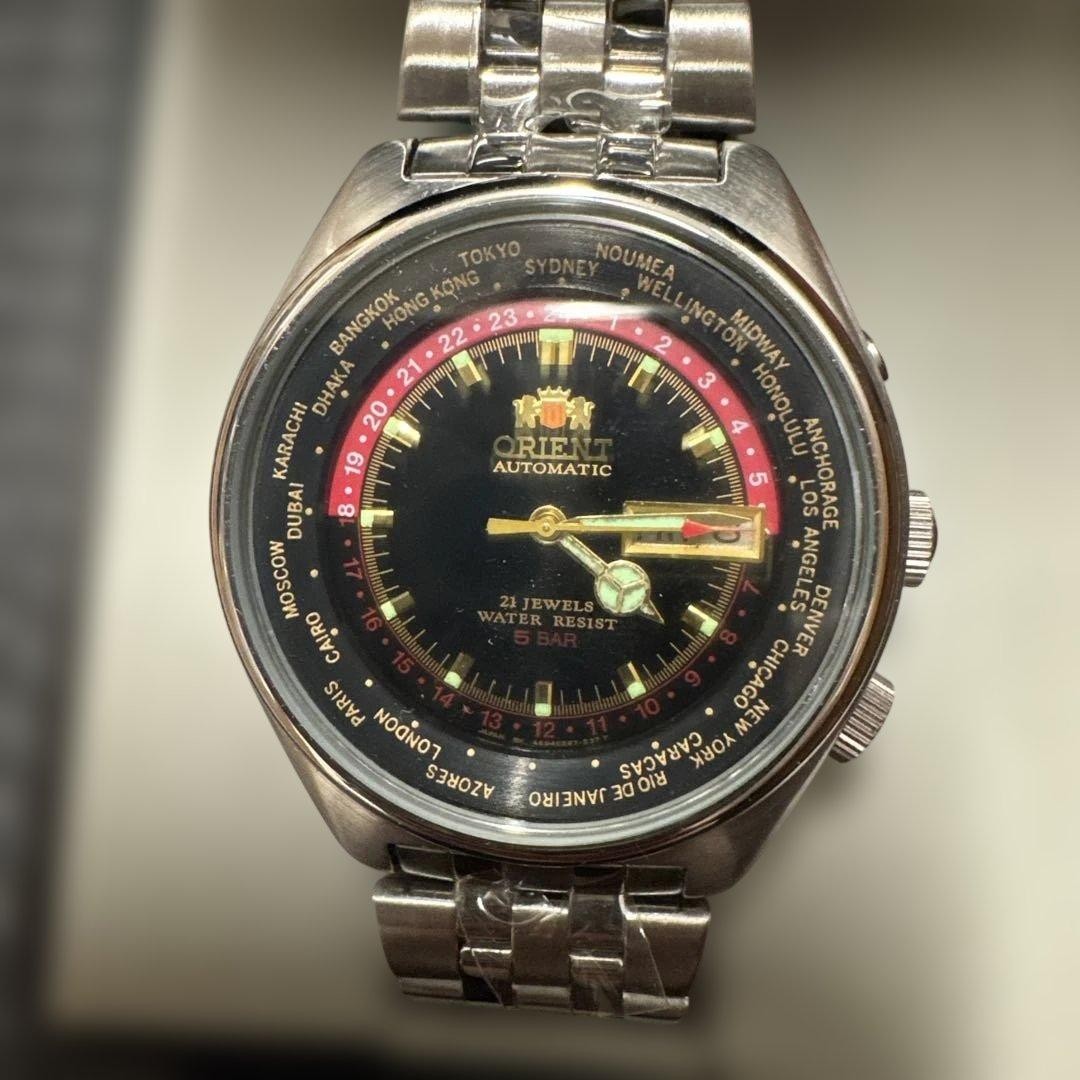 ORIENT World Time Automatic Volume 21 Jewels 469E… - image 2