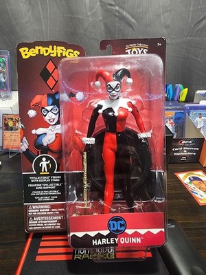 New BendyFigs DC Multiverse Harley Quinn 7 Inch Action Figure Noble Collection