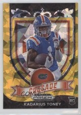 2021 Panini Prizm Draft Picks Crusade Gold Ice Prizm Kadarius Toney #176 07sf