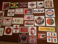 LOTTO 34 ADESIVI STICKERS ULTRAS GENOA GRADINATA NORD. ORIGINALI DEI VARI GRUPPI