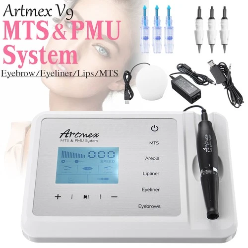 Electronic Portable Permanent Makeup Tattoo Machine Eye Brow Lip Rotary Pen image 2