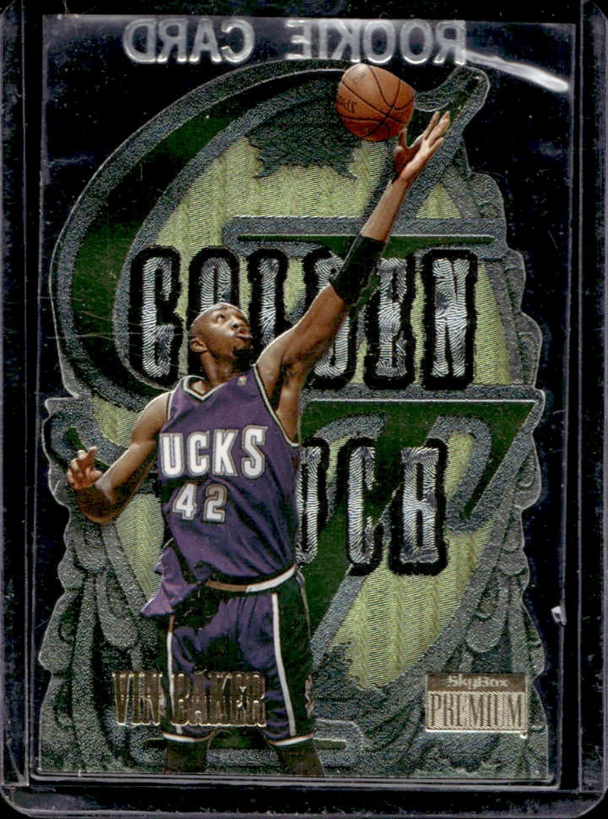 1996-97 Skybox Premium Vin Baker Golden Touch #1 Bucks