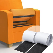 4" x 16.5 Ft Heavy Duty Adhesive Tape – Non-Slip Grip for Cushions, Rugs & Mats 