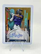2025 Topps Finest - Autographs Greg Jones #FA-GJO Gold Refractor (AU, RC) /50