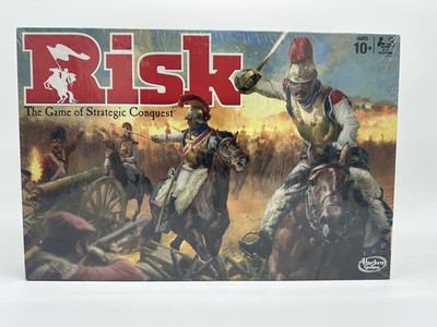 Risk Board Game, Brand NEW & Sealed, The Game of Strategic Conquest -  Hasbro