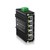 Managed Mini Industrial 5 Ports Gigabit Ethernet Switch Hardened 1000Mbps 12~48V