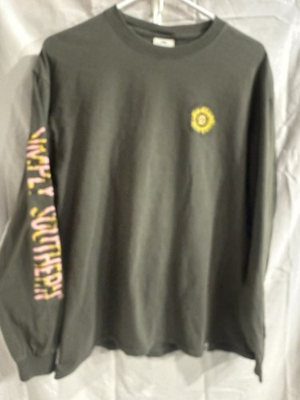 #ad #ad Simply Southern Live Life in Full Bloom long sleeve t shirt army green women L $16.00