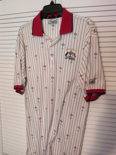 Vintage Ben Hogan USA Ryder Cup Valderrama Polo Golf Shirt Herren Größe Medium