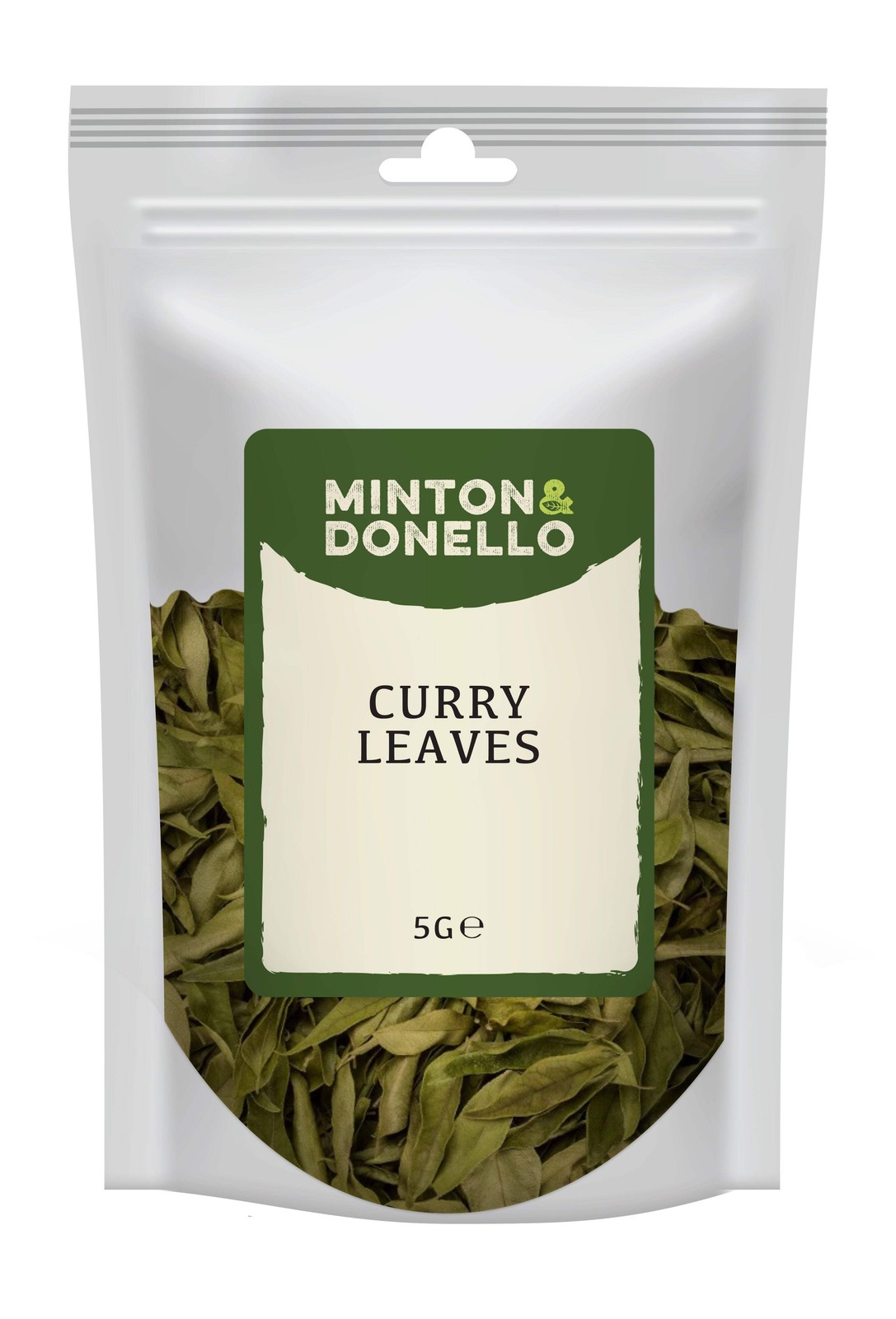 Minton & Donello Dried Curry Leaves 10x5g Herb