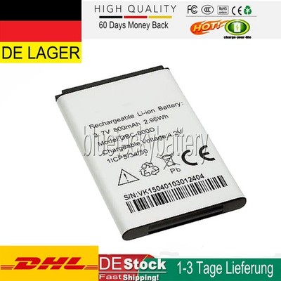 Batterie Bateria Batteria Akku für DORO DBC-800D 6021 6050 6120 6121 6171 800mAh